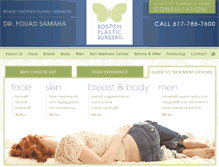Tablet Screenshot of bostonplastic.com